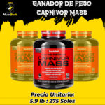GANADOR DE PESO CARNIVOR MASS