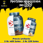 PROTEINA HIDROLIZADA ISO 100