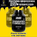 PROTEINA HIDROLIZADA 100% HYDROLYZED