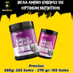 BCAA AMINO ENERGY DE OPTIMUM NUTRITION
