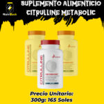SUPLEMENTO ALIMENTICIO CITRULLINE METABOLIC