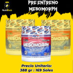PRE ENTRENO MESOMORPH