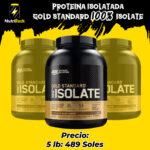 PROTEINA ISOLATADA GOLD STANDARD 100% ISOLATE