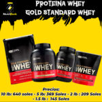 PROTEINA WHEY GOLD STANDARD WHEY