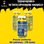 TERMOGENICO HI TECH LIPODRENE AMARILLO
