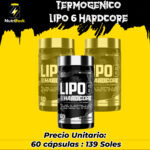 TERMOGENICO LIPO 6 HARDCORE
