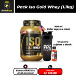 Pack Iso Gold Whey (1.1kg)