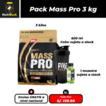 Pack Mass Pro (3kg)