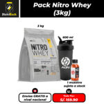 Pack Nitro Whey (3kg)